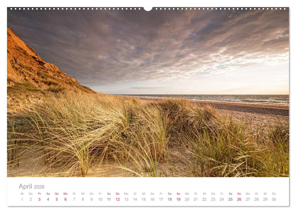 Sylter Lichtstimmungen (CALVENDO Premium Wandkalender 2026)