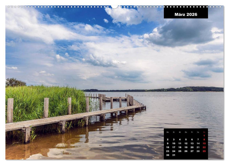 Maritime Seebilder - Von der Ostsee zur Nordsee (CALVENDO Premium Wandkalender 2026)