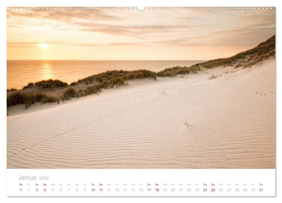Sehnsucht Sylt (CALVENDO Premium Wandkalender 2026)