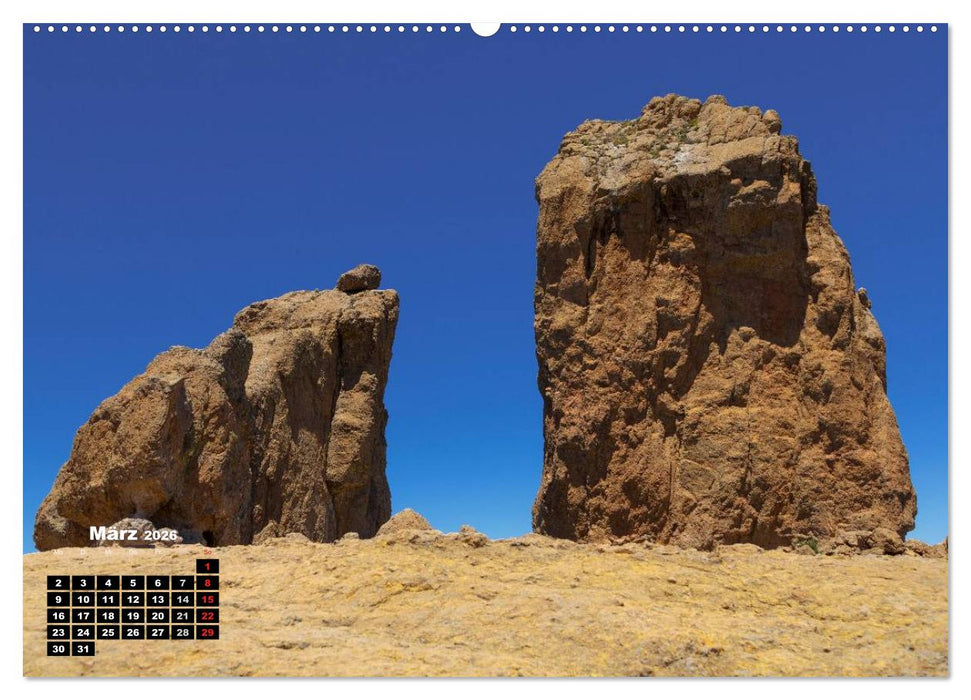 Auf Schusters Rappen... Gran Canaria (CALVENDO Wandkalender 2026)