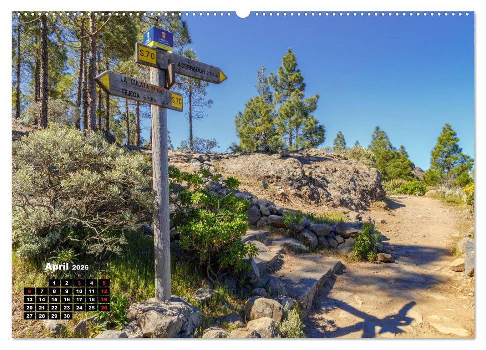 Auf Schusters Rappen... Gran Canaria (CALVENDO Wandkalender 2026)