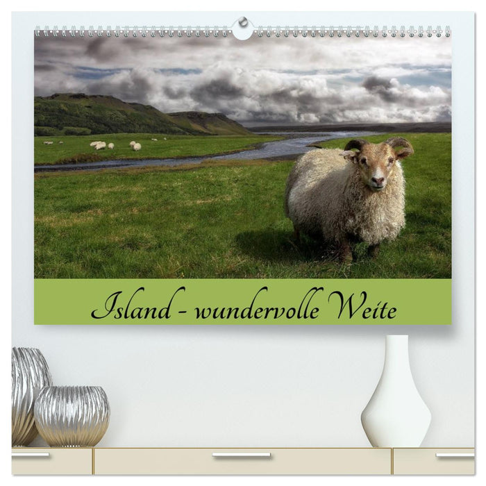 Island - wundervolle Weite (CALVENDO Premium Wandkalender 2026)