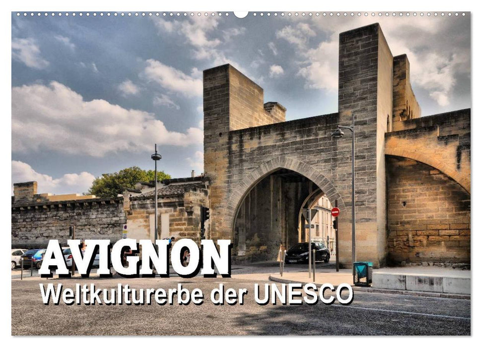 Avignon - Weltkulturerbe der UNESCO (CALVENDO Wandkalender 2026)