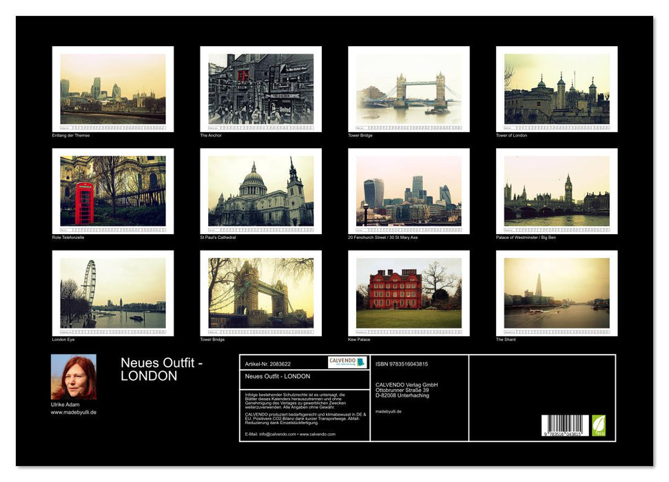 Neues Outfit - LONDON (CALVENDO Wandkalender 2026)