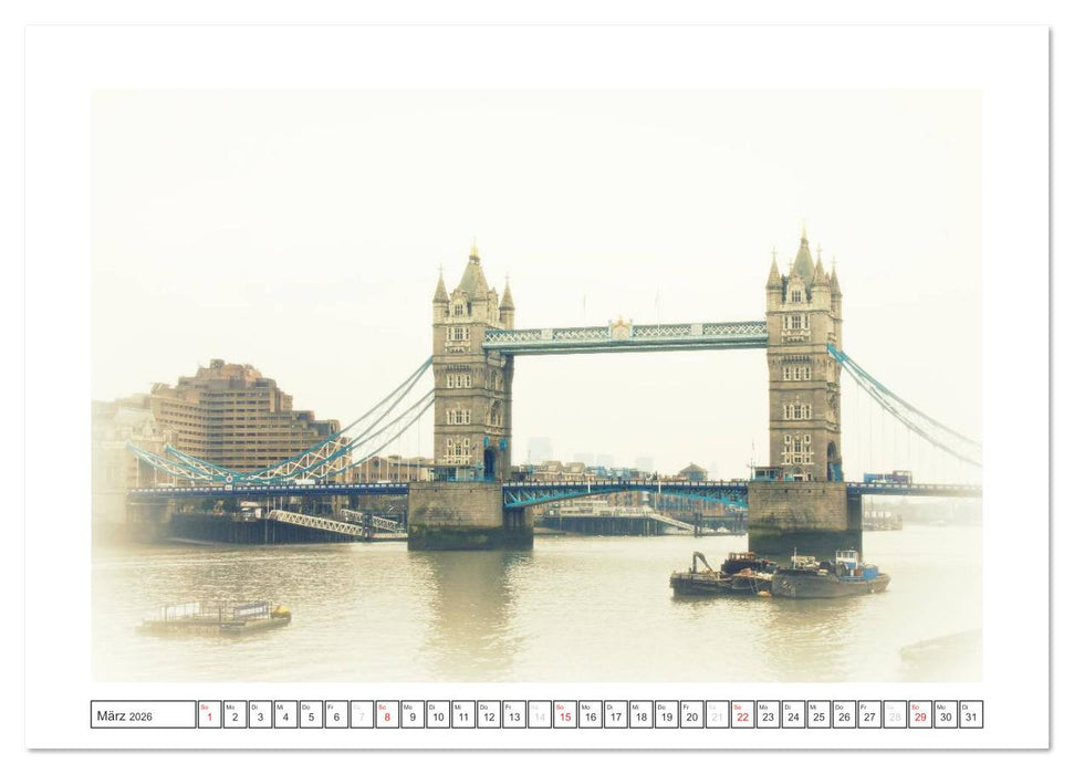 Neues Outfit - LONDON (CALVENDO Wandkalender 2026)