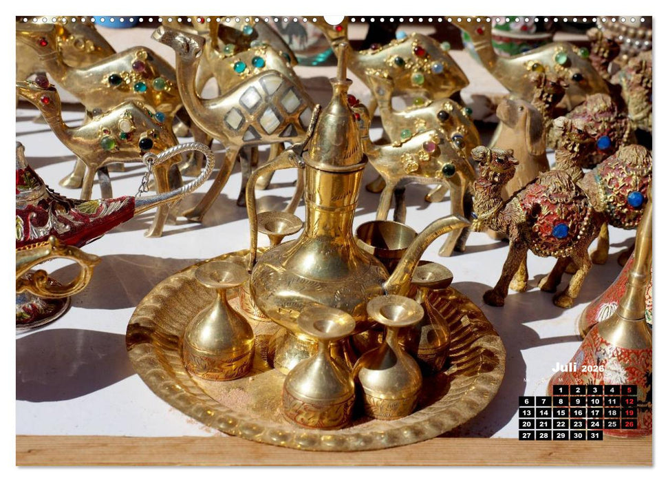 Petra - Felsenstadt in der Wüste (CALVENDO Premium Wandkalender 2026)