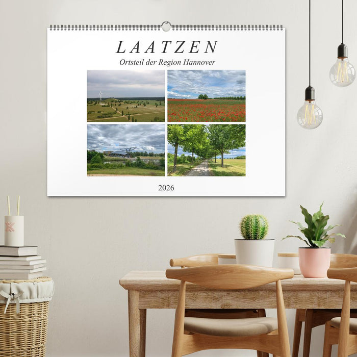 LAATZEN - Ortsteil der Region Hannover (CALVENDO Wandkalender 2026)
