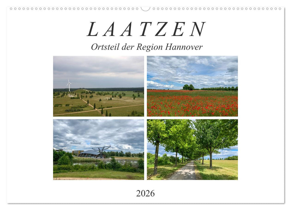 LAATZEN - Ortsteil der Region Hannover (CALVENDO Wandkalender 2026)