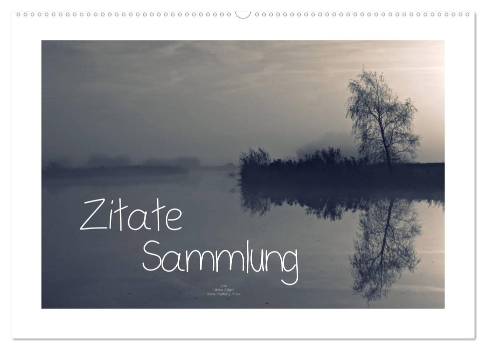 Zitate - Sammlung (CALVENDO Wandkalender 2026)