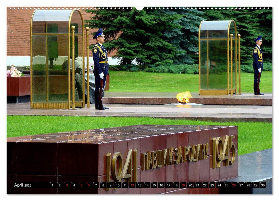 Weltmetropole Moskau (CALVENDO Premium Wandkalender 2026)