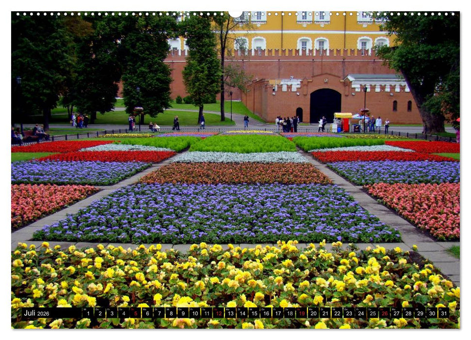 Weltmetropole Moskau (CALVENDO Premium Wandkalender 2026)