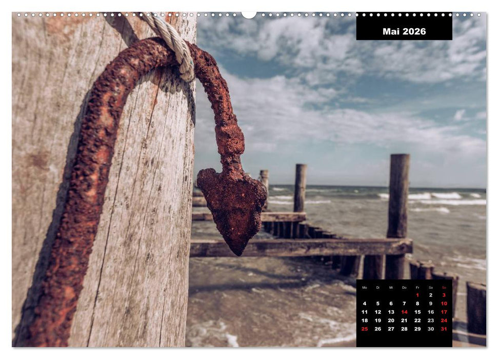 Maritime Seebilder - Von der Ostsee zur Nordsee (CALVENDO Wandkalender 2026)