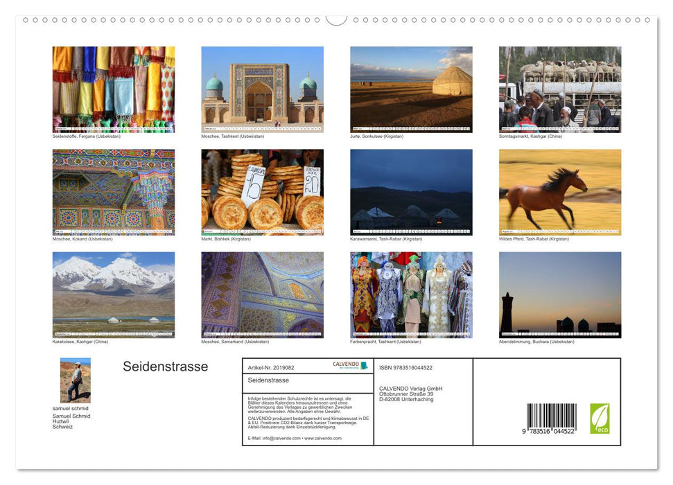 Seidenstrasse (CALVENDO Premium Wandkalender 2026)