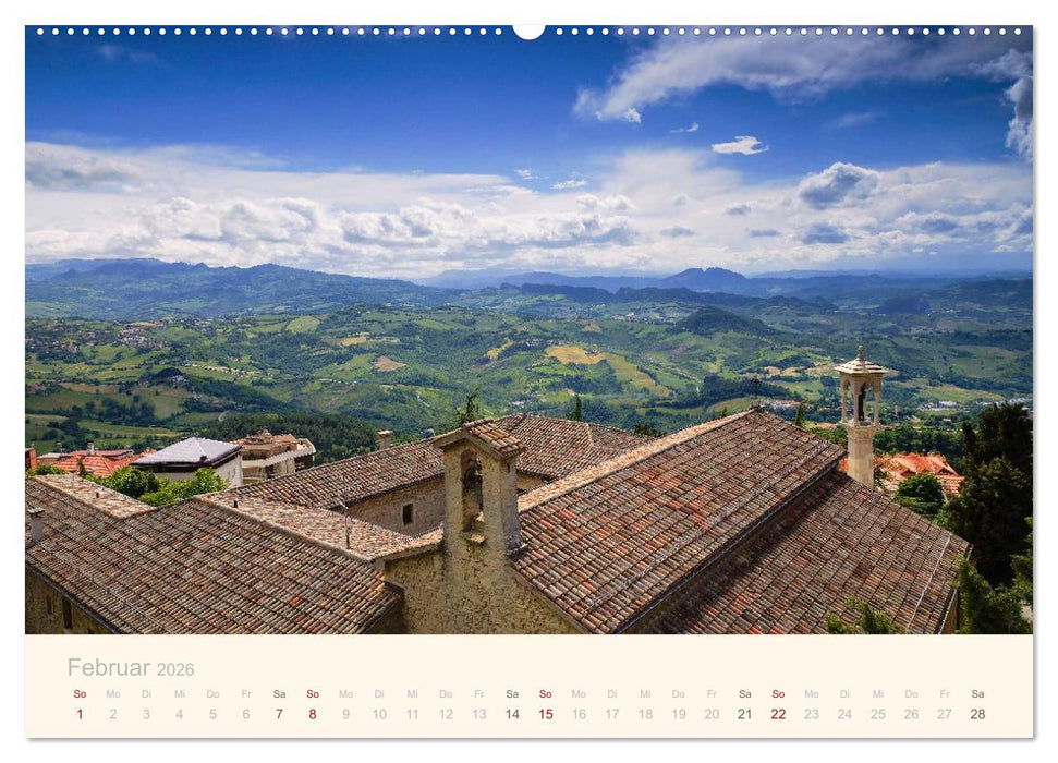 Unterwegs in den Marken (CALVENDO Wandkalender 2026)