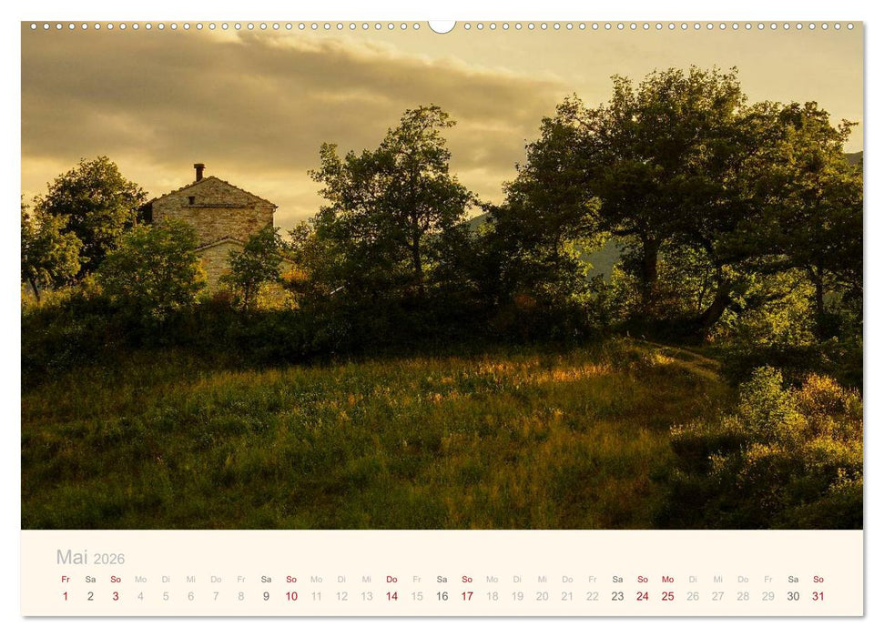 Unterwegs in den Marken (CALVENDO Wandkalender 2026)