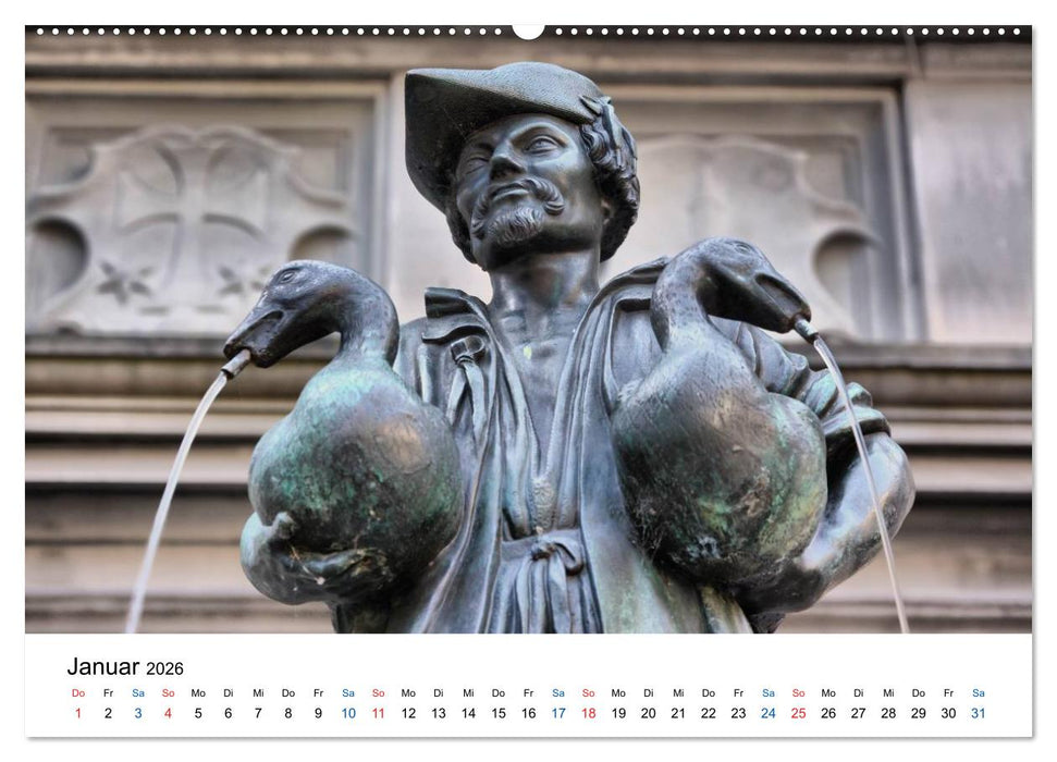 Unterwegs in Luzern (CALVENDO Wandkalender 2026)