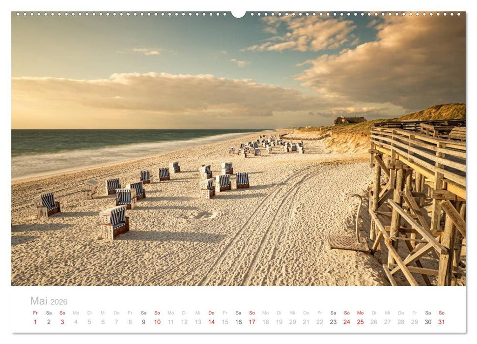 Sehnsucht Sylt (CALVENDO Wandkalender 2026)