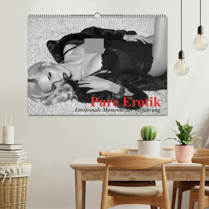 Pure Erotik. Emotionale Momente der Verführung (CALVENDO Wandkalender 2026)