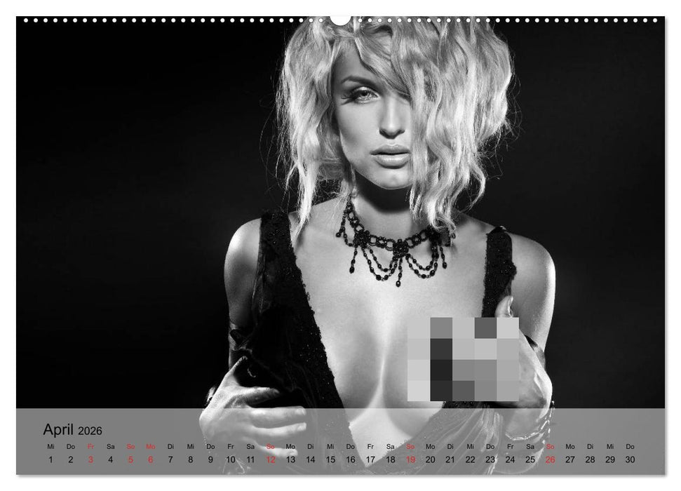 Pure Erotik. Emotionale Momente der Verführung (CALVENDO Wandkalender 2026)