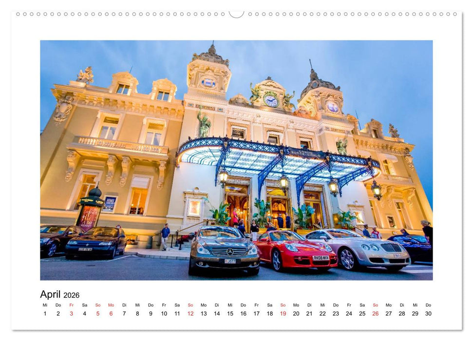 COTE D'AZUR Impressionen (CALVENDO Premium Wandkalender 2026)