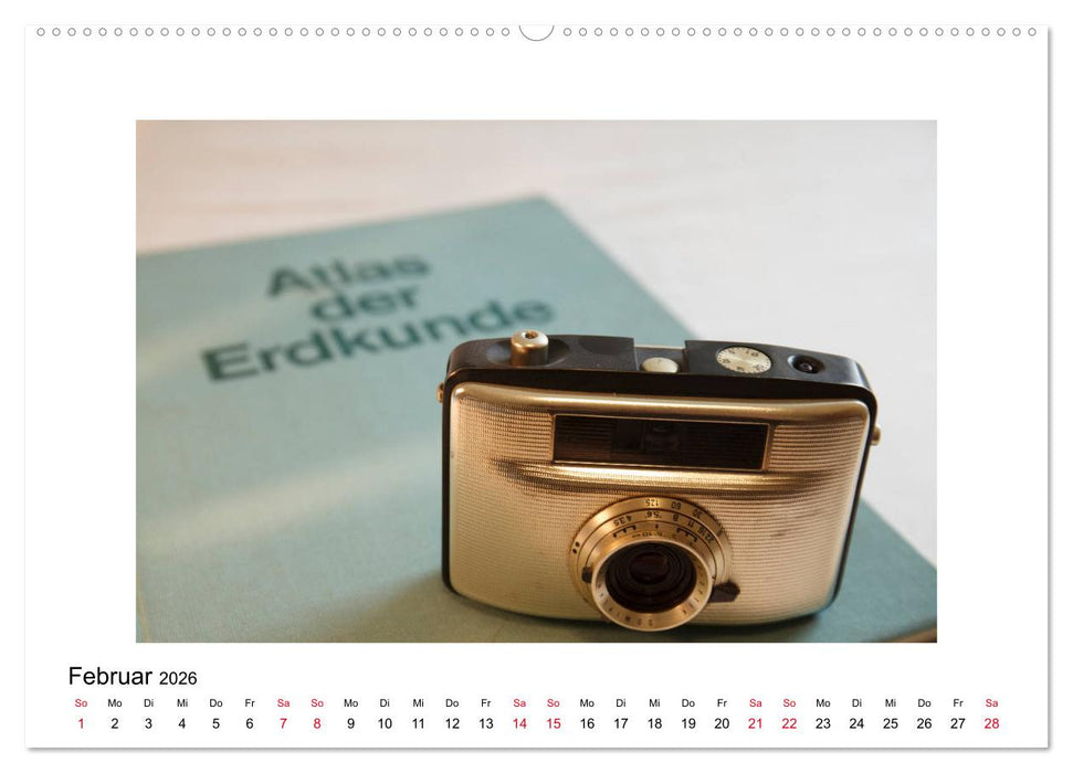 Kameras der DDR (CALVENDO Premium Wandkalender 2026)