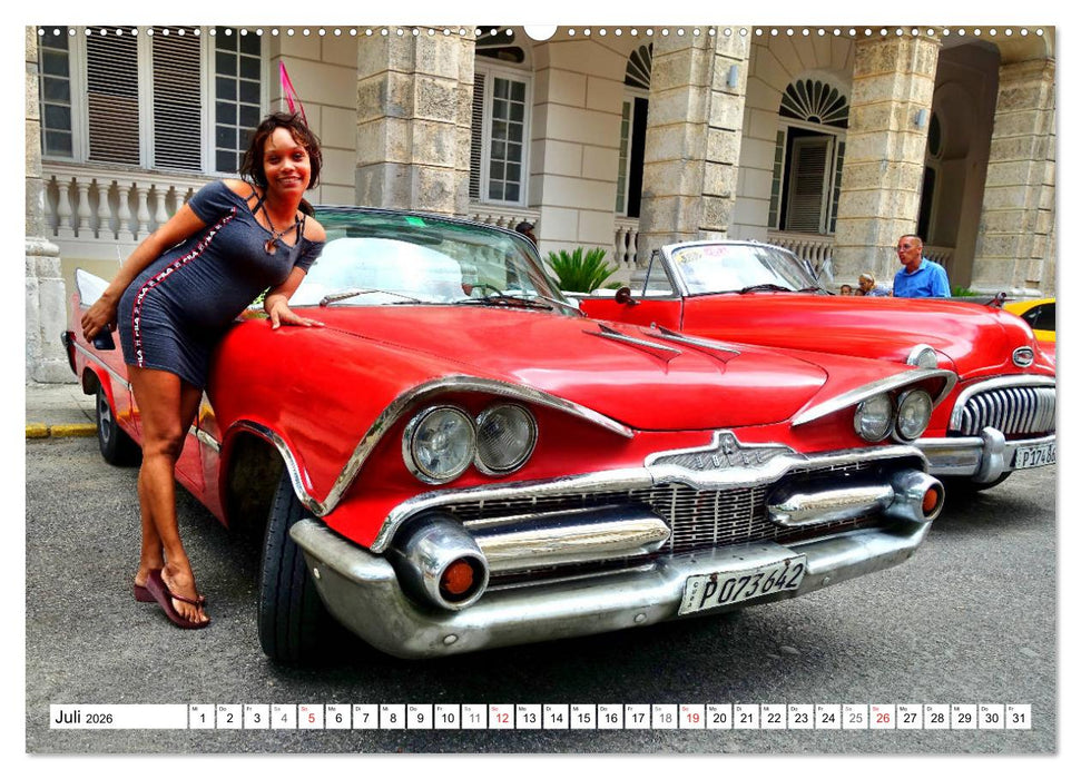 DODGE - Auto-Legenden der 50er Jahre (CALVENDO Premium Wandkalender 2026)