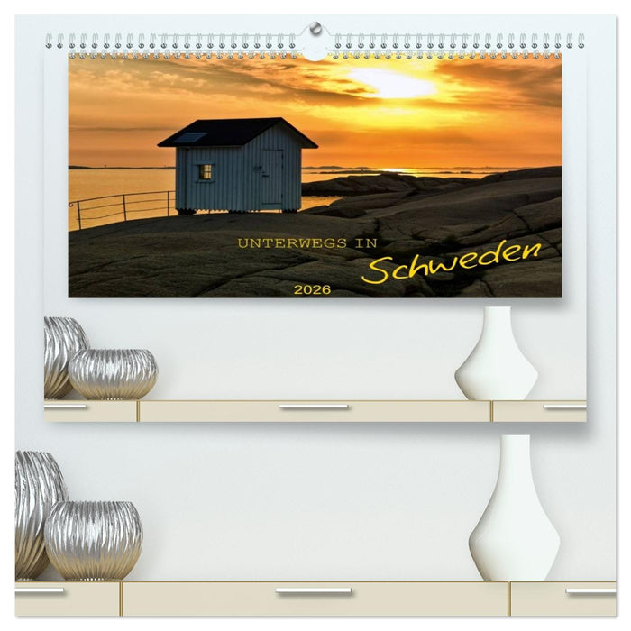 Unterwegs in Schweden (CALVENDO Premium Wandkalender 2026)