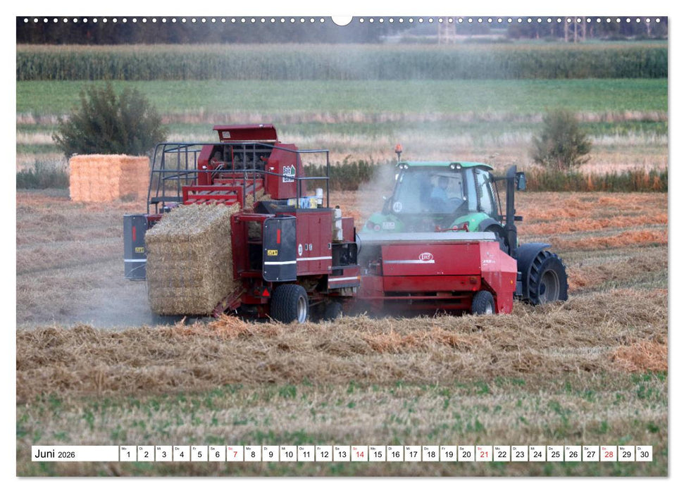 Landmaschinen zum Anfassen nah (CALVENDO Wandkalender 2026)