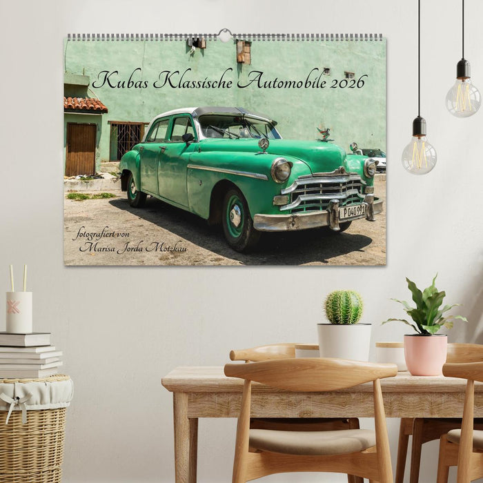 Kubas Klassische Automobile 2026 (CALVENDO Wandkalender 2026)