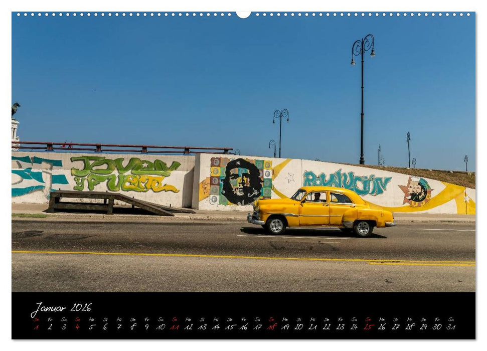 Kubas Klassische Automobile 2026 (CALVENDO Wandkalender 2026)
