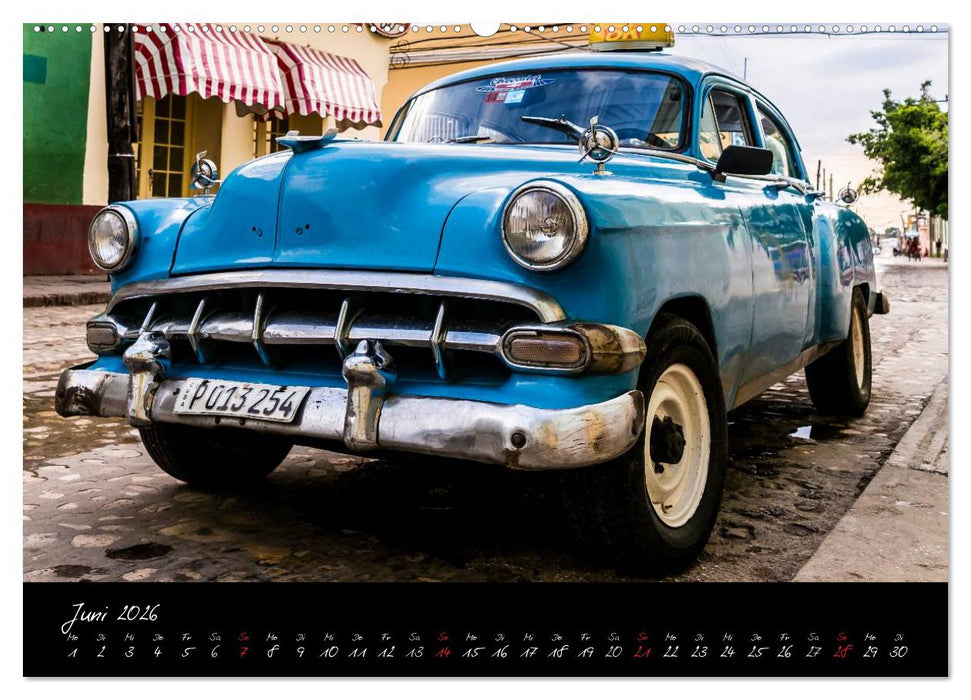 Kubas Klassische Automobile 2026 (CALVENDO Wandkalender 2026)