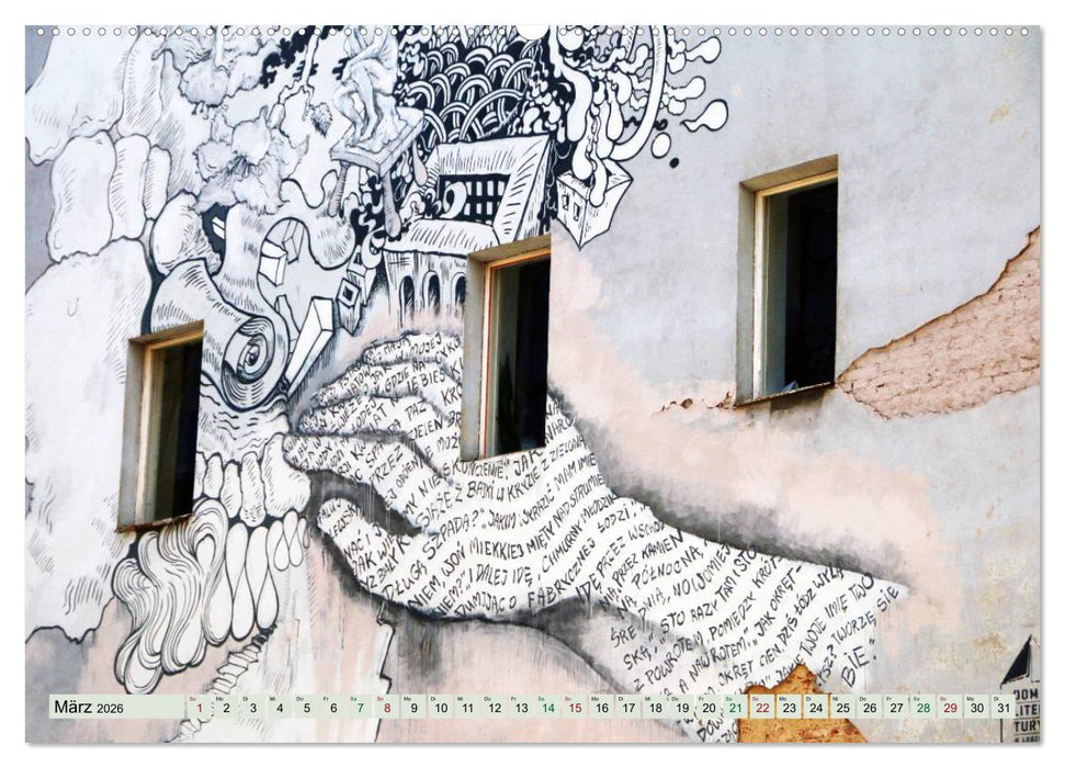 Lodz, die Aufstrebende (CALVENDO Wandkalender 2026)