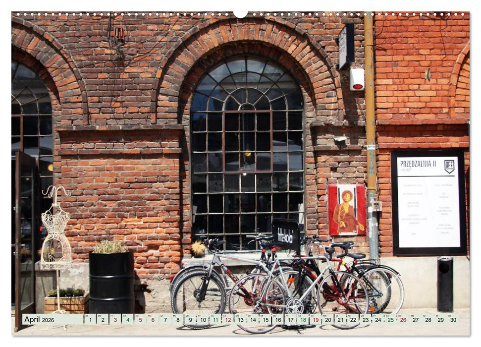 Lodz, die Aufstrebende (CALVENDO Wandkalender 2026)