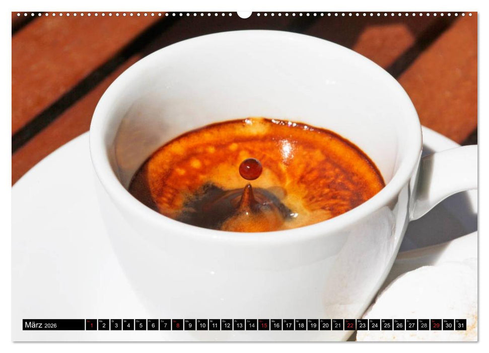 Espressozeit (CALVENDO Premium Wandkalender 2026)