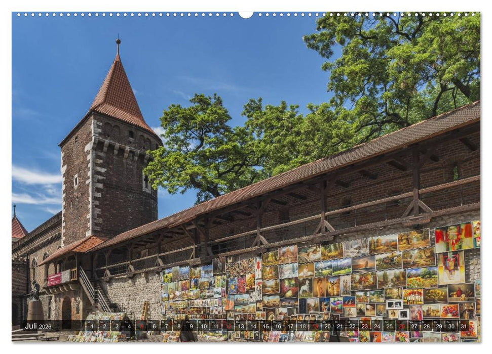 Ein Wochenende in Krakau (CALVENDO Premium Wandkalender 2026)