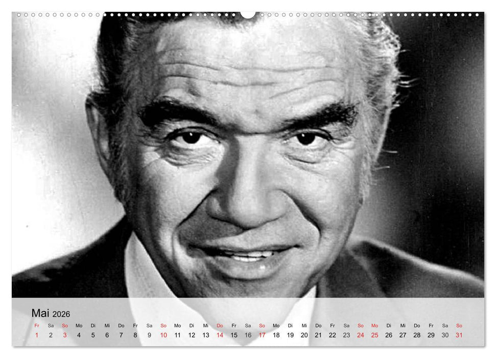 Westernhelden der Kinoleinwand (CALVENDO Premium Wandkalender 2026)