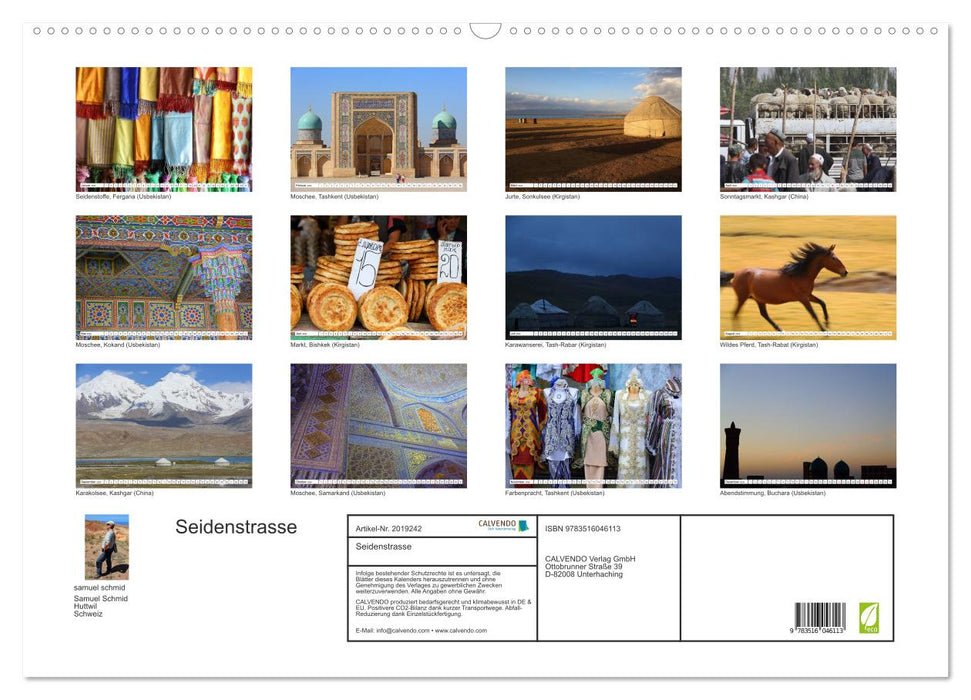 Seidenstrasse (CALVENDO Wandkalender 2026)