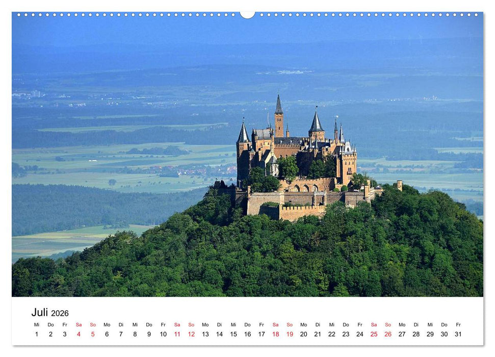 SCHWÄBISCH-BADISCHE LANDSCHAFTEN (CALVENDO Premium Wandkalender 2026)