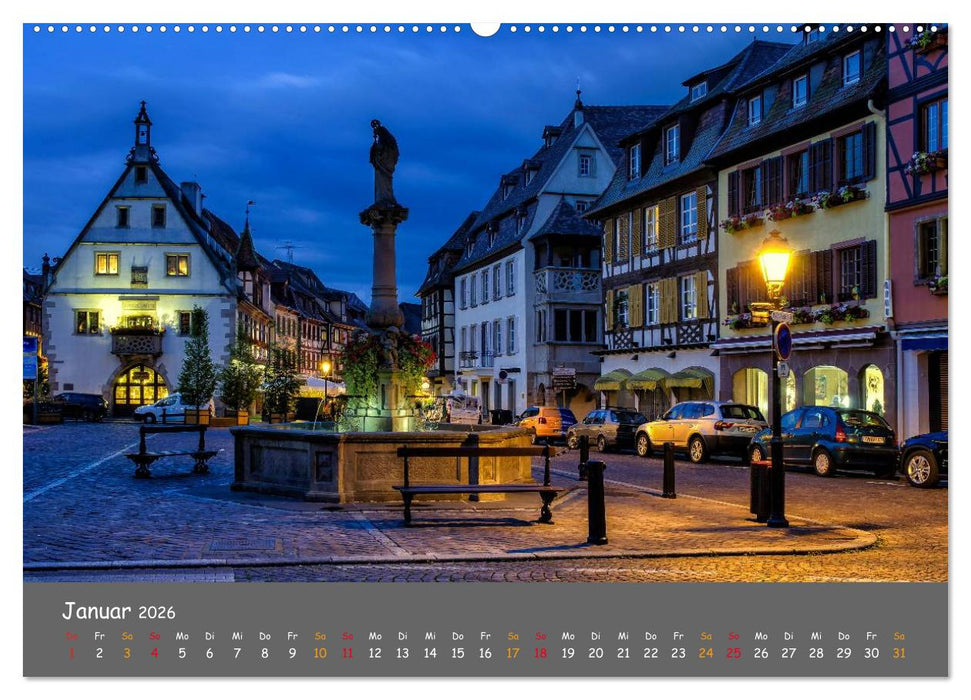 Eindrücke aus dem Elsass (CALVENDO Premium Wandkalender 2026)