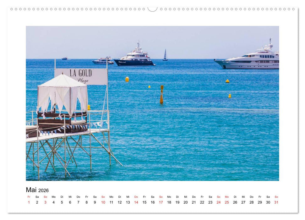 COTE D'AZUR Impressionen (CALVENDO Wandkalender 2026)