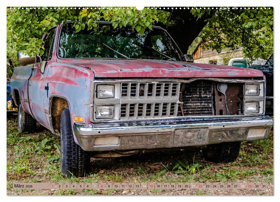 Alte Liebe rostet nicht - Schrottplatz in Arizona (CALVENDO Wandkalender 2026)