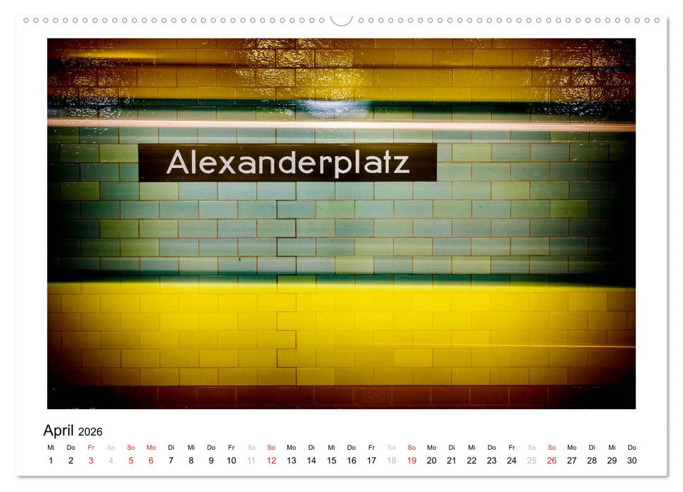 Berlin - Portrait einer Hauptstadt (CALVENDO Wandkalender 2026)
