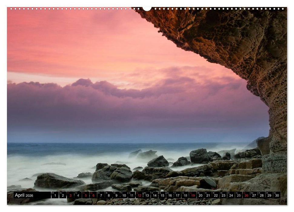 Schottlands Küsten. Karg, herb, traumhaft (CALVENDO Premium Wandkalender 2026)