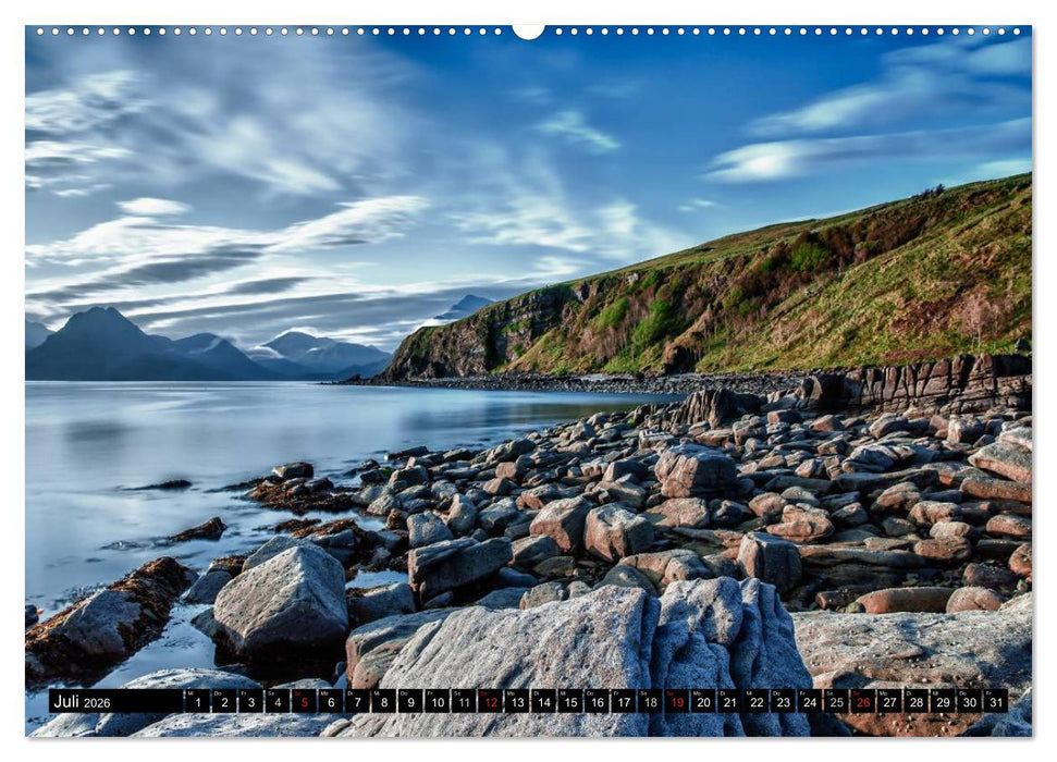 Schottlands Küsten. Karg, herb, traumhaft (CALVENDO Premium Wandkalender 2026)