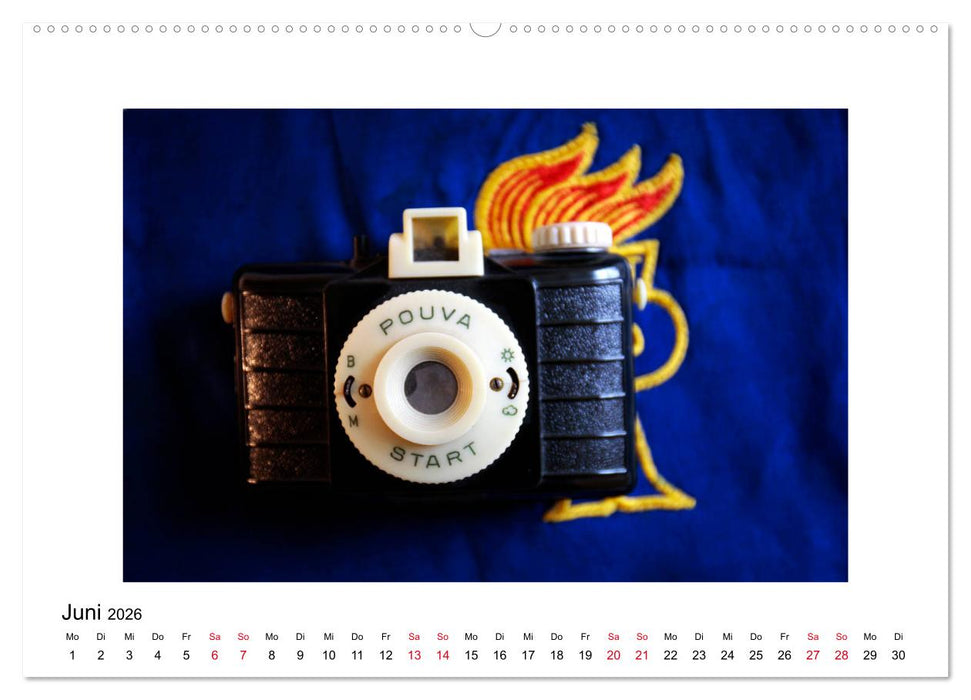 Kameras der DDR (CALVENDO Wandkalender 2026)