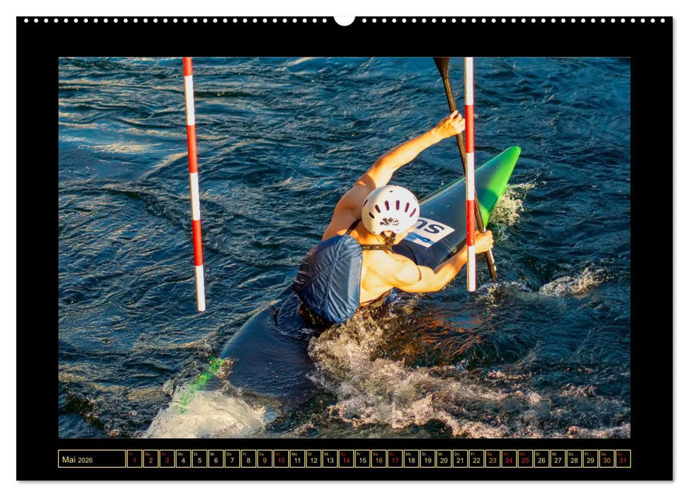 Kajak - Abenteuer und Entspannung (CALVENDO Wandkalender 2026)