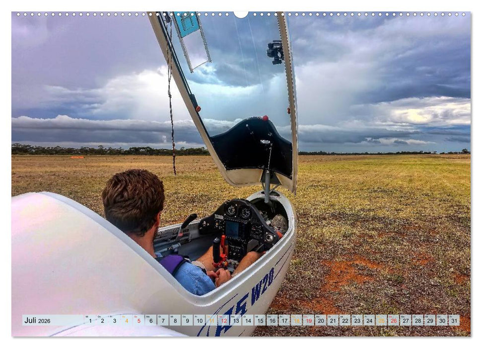 Segelfliegen - wie ein Vogel (CALVENDO Premium Wandkalender 2026)