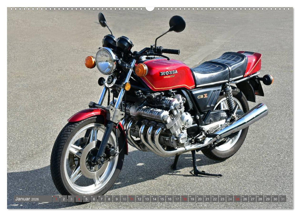 Honda CBX 1000 (CALVENDO Premium Wandkalender 2026)