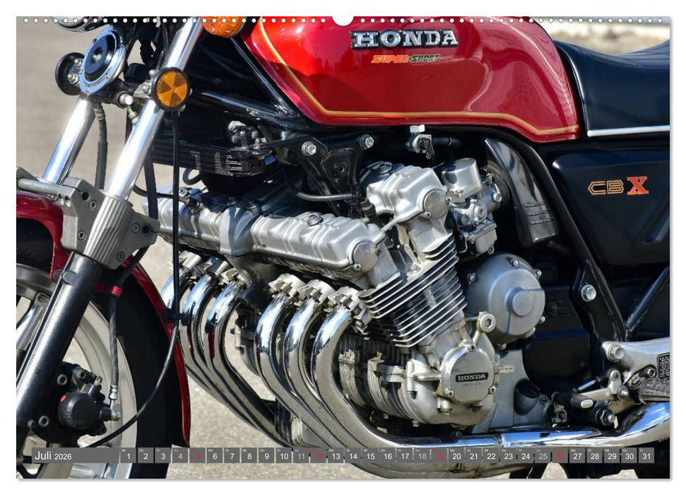 Honda CBX 1000 (CALVENDO Premium Wandkalender 2026)