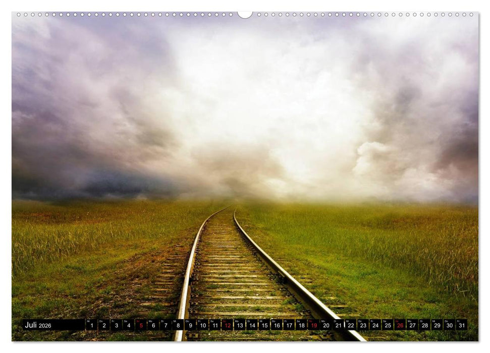 Traum und Fantasy. Reise durch surreale Wunderwelten (CALVENDO Premium Wandkalender 2026)